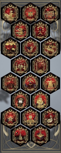 暗影渡鴉雷諾曼牌