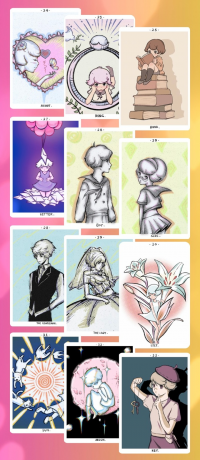 A Girlish Dream - 1999 Bizarre Summer Lenormand