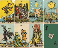 Smith-Waite® Tarot Deck Borderless Miniature Edition