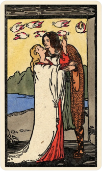 Smith-Waite® Tarot Deck Borderless Miniature Edition