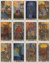 Akashic Eye Tarot White Border Edition