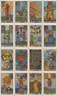 Akashic Eye Tarot White Border Edition