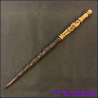 Wenge & Zebrano Wood Wand