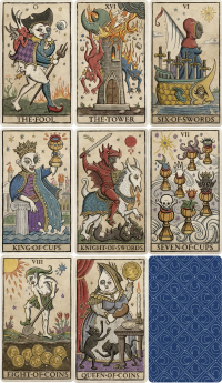 Trionfi Della Luna Tarot