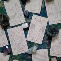 The Coloring Tarot: A Deck And Guidebook To Color And Create