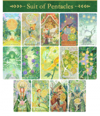 The Whisper Of Stars And Garden Tarot Collector's Edition - Earth