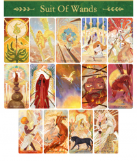 The Whisper Of Stars And Garden Tarot Portable Edition - Earth