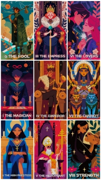 Windbell Island Tarot Gilded Edition