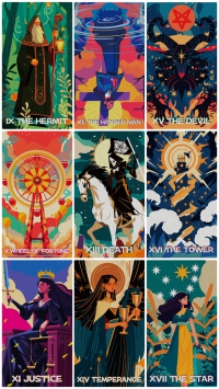 Windbell Island Tarot Gilded Edition