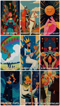 Windbell Island Tarot Gilded Edition