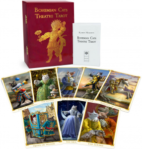 The Bohemian Cats Theatre Tarot Large Format Limited Edition Deck