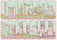 粉彩偉特塔羅牌 鐵盒版