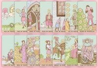 粉彩偉特塔羅牌 鐵盒版