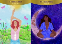 Moon Goddess Oracle: Sacred Feminine Wisdom