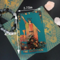 Waite Smith Tarot Cyan Moon