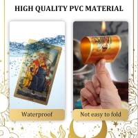 Waite Smith Tarot Lotus Gold