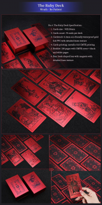 The Neo Rider Tarot Collection - The Ruby Deck