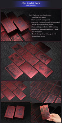 The Neo Rider Tarot Collection - The Scarlet Deck