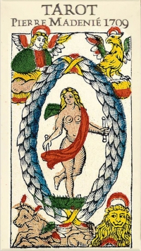 Tarot Pierre Madenie 1709