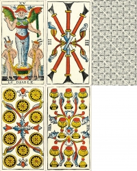 Tarot Pierre Madenie 1709